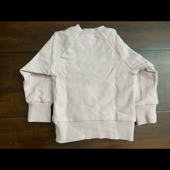 Jamie Kay Flora Sweatshirt- Old Rose 0-3m - Picture 4 of 5